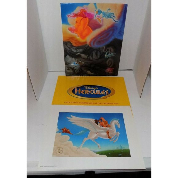 Disney's Hercules Exclusive Commemorative Lithograph - Picture 1 of 2